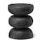 Glitzhome® 18" Multifunctional Faux Terrazzo Garden Stool